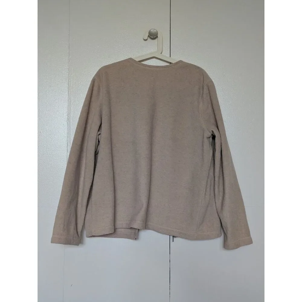 Croft & Barrow Cottagecore Zip Up Sz XL